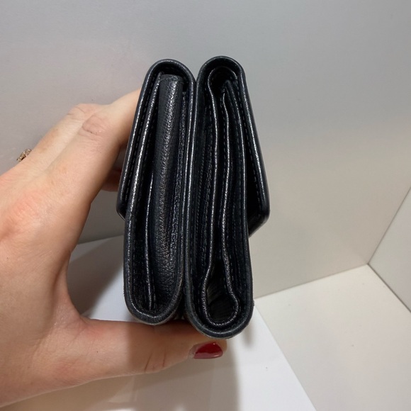 Chanel Black Leather Compact Wallet - Picture 3 of 9